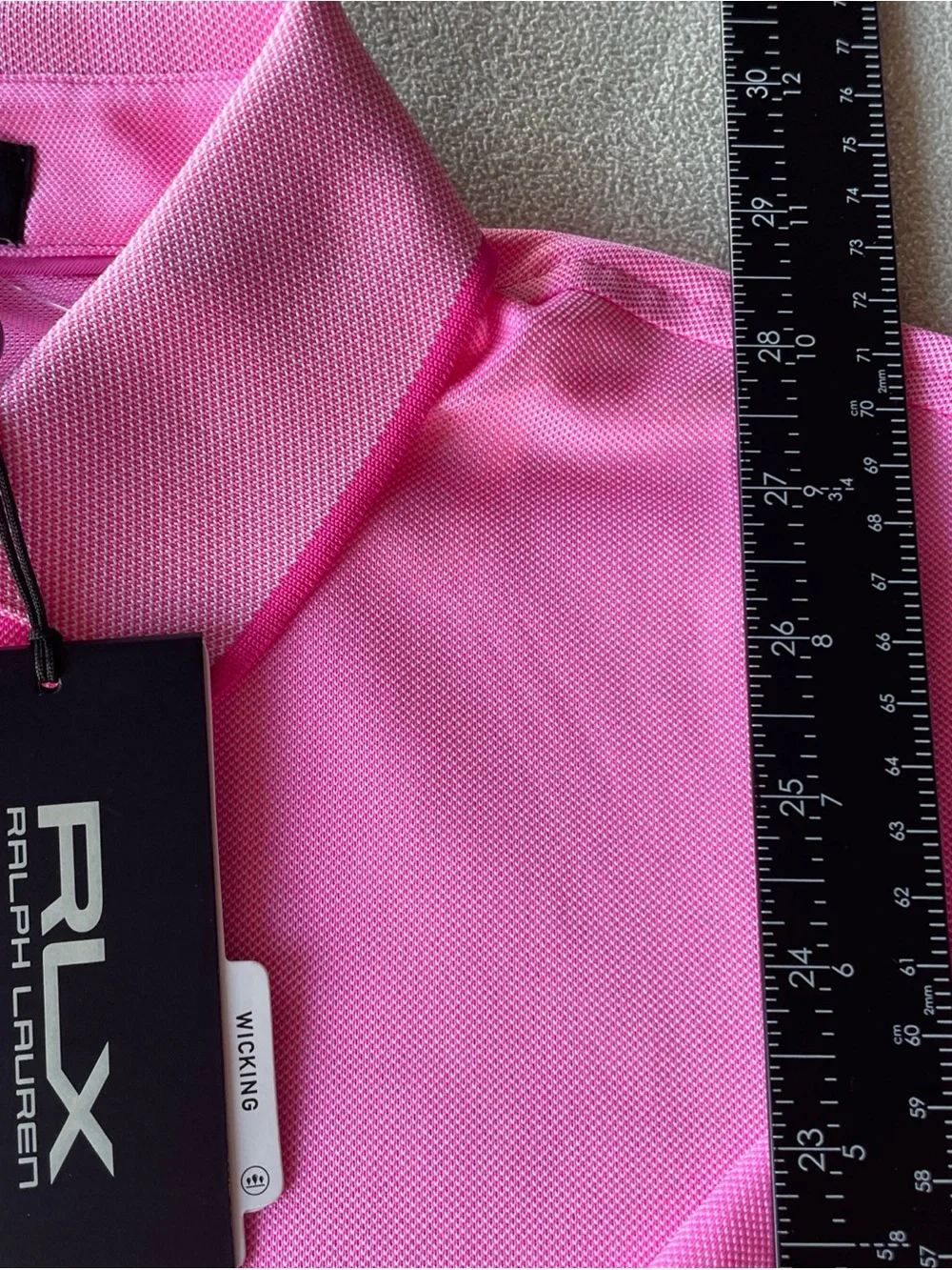 Ralph Lauren Men’s Golf Concept Wicking T shirt Medium Pink M NWT $115